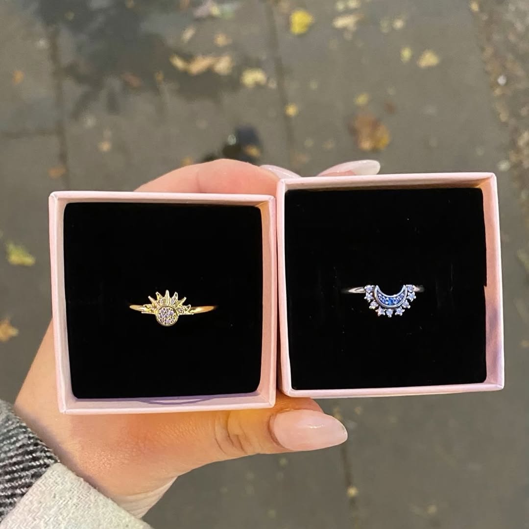 Pandora Ay & Güneş Yüzük